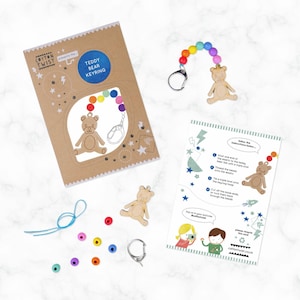 Make Your Own Teddy Bear Keyring