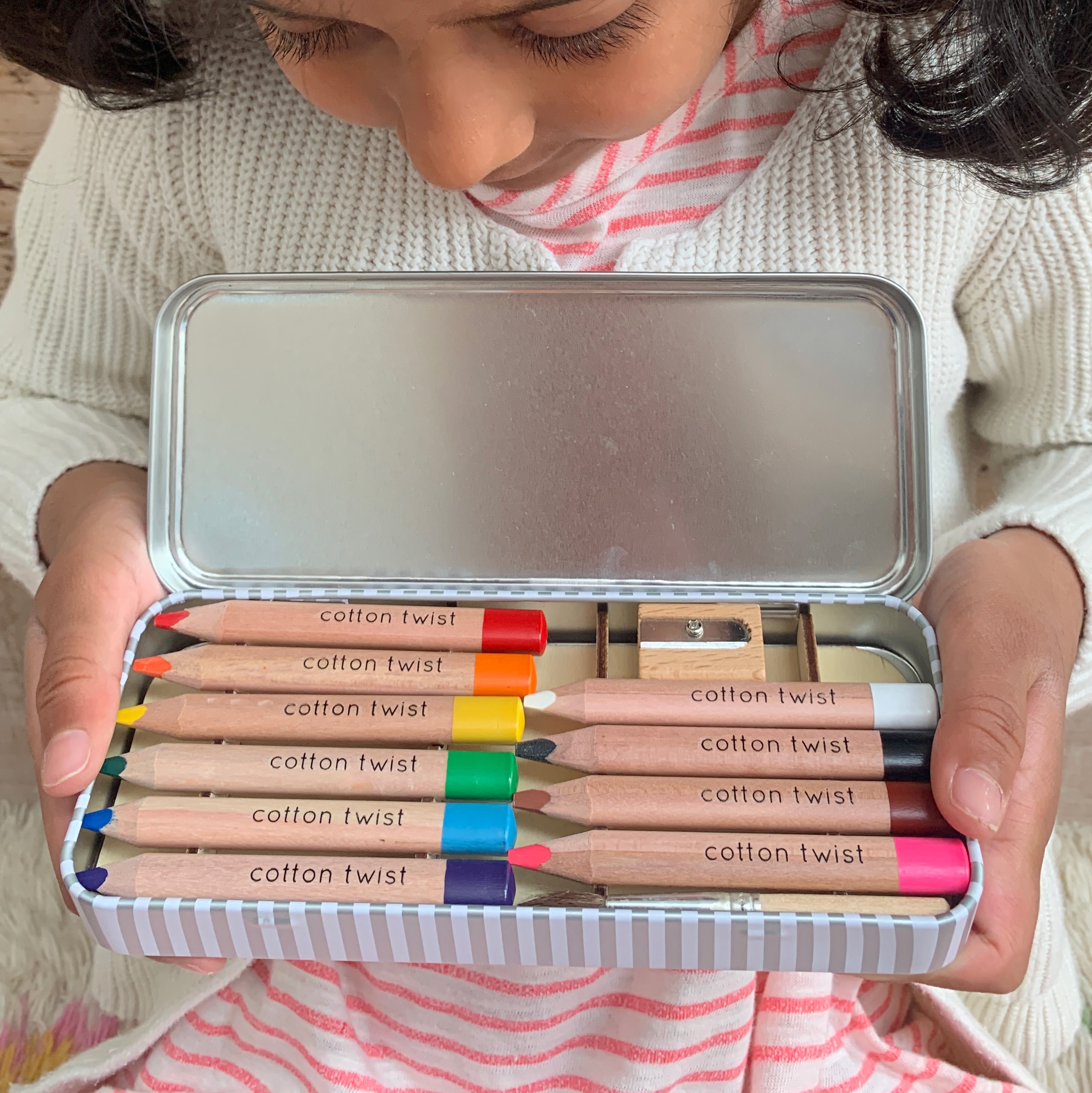Personalised Jumbo Watercolour Pencils Tin Etsy UK