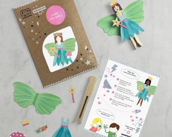 Make Your Own Fairy Peg Doll Kit