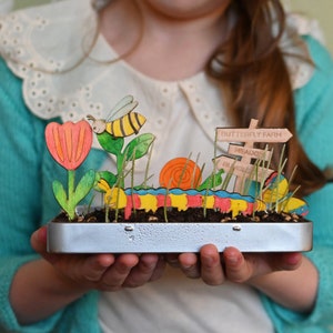 Personalised Make Your Own Mini Beasts Garden Kit | Personalised Birthday Gift for Kids