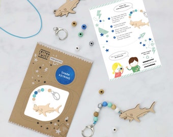 unicorns & rainbows - bracelet making kit - sustainable craft kit - cotton  twist