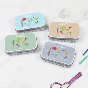 Scatola regalo personalizzata per semi / Scatola regalo personalizzata per giardinaggio