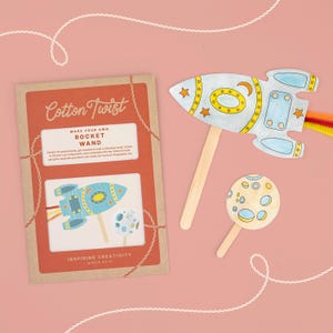Kit de création de baguette magique | Activité créative de remplissage de sacs de fête