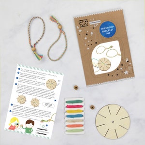 Friendship Bracelet Kit for Kids & Teens. Give a Friendship Gift With Our  Friendship Bracelet String Bracelet Making Kit by Wool Couture 