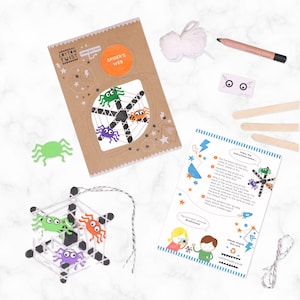 Make Your Own Spider&#39;s Web | Party Bag Filler Craft Kit