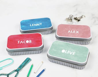 Personalised Messages Keepsake Tin