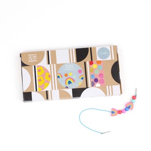 Personalised Rainbow Colours Bracelet Making Kit image 3