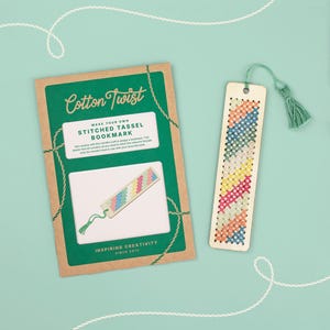Stitched Tassel Bookmark Craft Kit | Kids Party Bag Filler Craft Activity