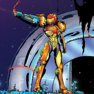 METROID 1986 11&quot; x 17&quot; Poster Print