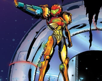 METROID 1986 11" x 17" Poster Print