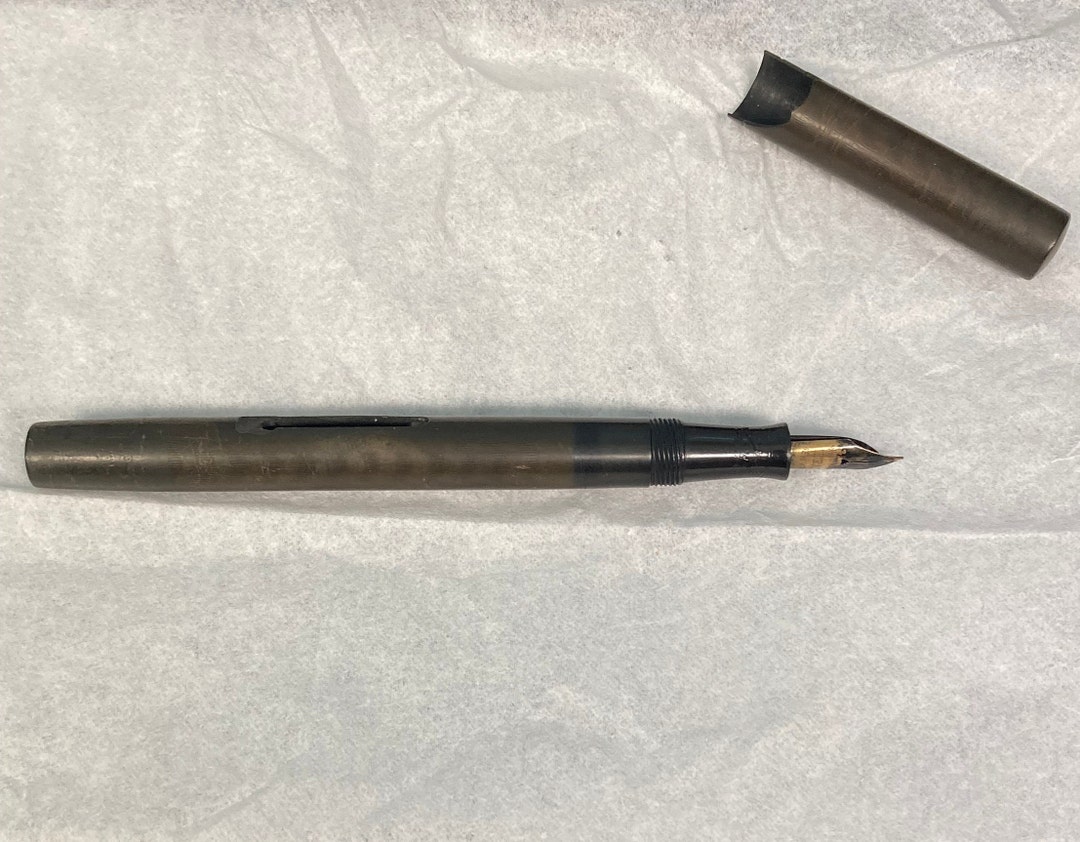 Vintage Waterman Ideal Fountain Pen With 14k Nib for Parts Etsy