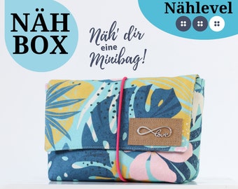 DIY Taschen Nähset - Minibag 'Tropical' nähen