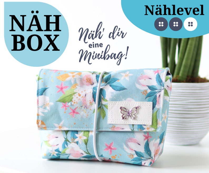 DIY Taschen Nähset Minibag 'Summertime' nähen Bild 1