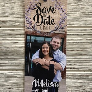 Customized Save The Date Bookmark, Save The Date, Bookmark Invitation, Bookmark Save The Date, Personalized Bookmark, Unique Save The Date