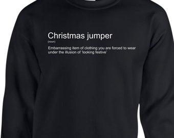 Christmas Jumper, Funny Christmas Jumper, Men's Christmas Jumper, Christmas Jumper Day