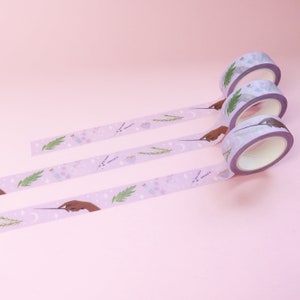 Cinta washi de brujas de hierbas: accesorios de planificador de brujería verde imagen 4