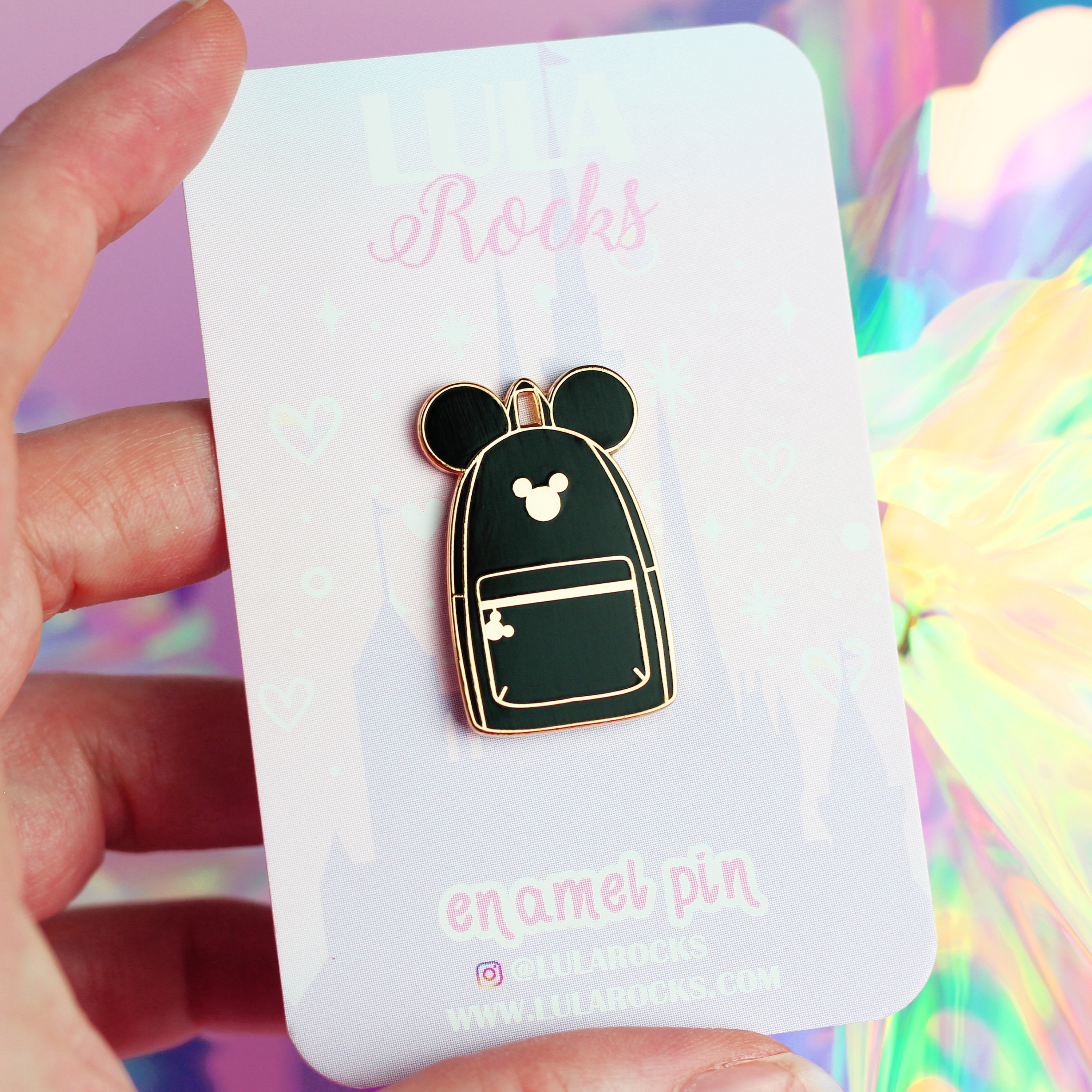 Magical Backpack Enamel Pin Cute Enamel Pin Pin Badge Etsy
