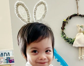 Unisex Bunny Ears Headband perfect for Easter  (Ready-to-ship)