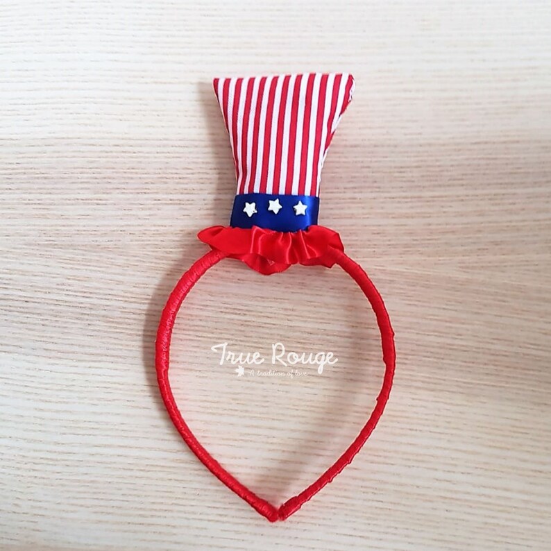 Patriotic Day Hat Headband USA