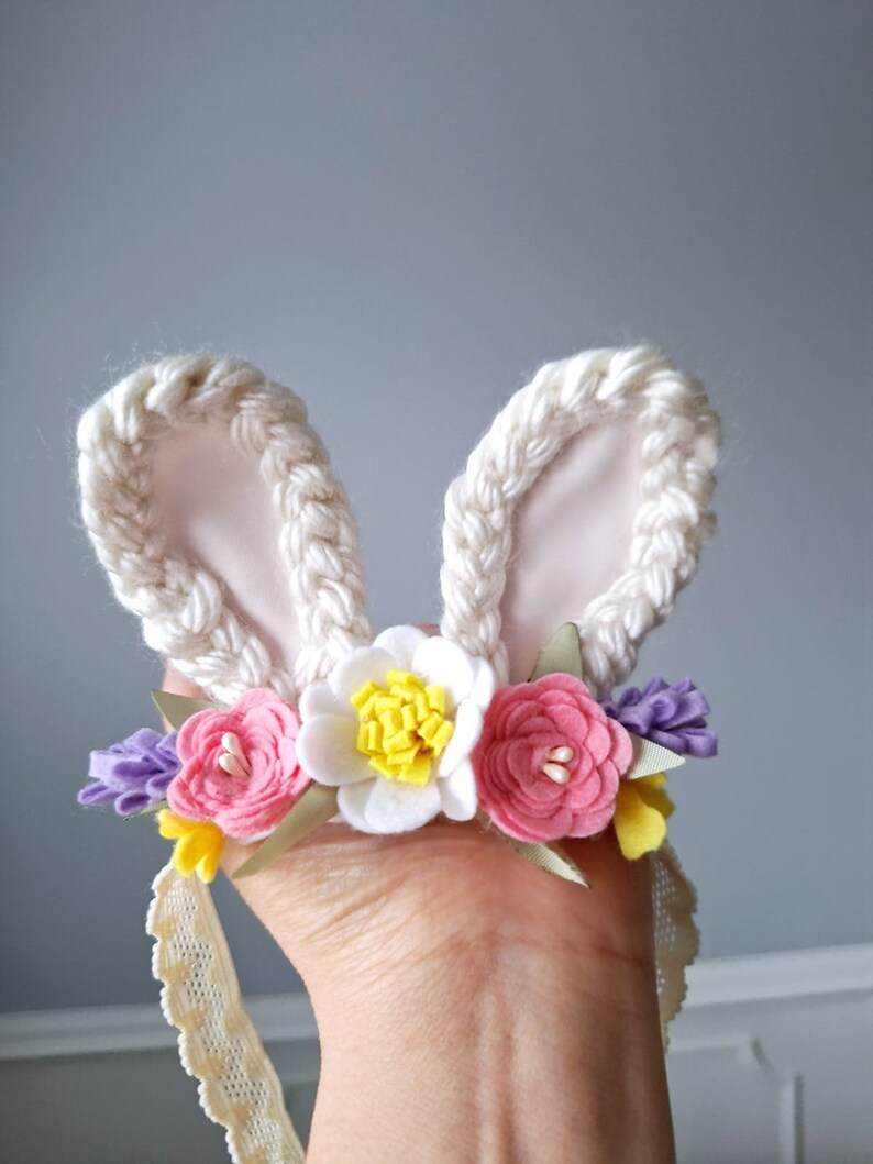 Bunny Ears Headband Daisy