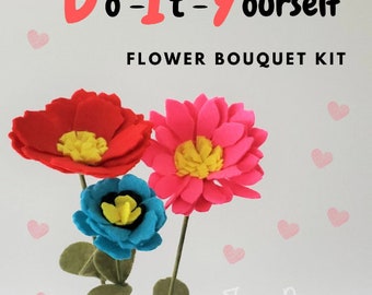 DIY Flower Bouquet kit - Make it yourself