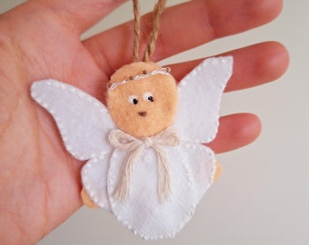 Felt little Angels ornaments Christening Guest Favors,Favor Baptism, Communion Favors, Confirmation Keepsake, Catholic Favors Guest