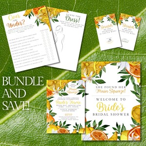 Main Squeeze Bridal Shower Bundle
