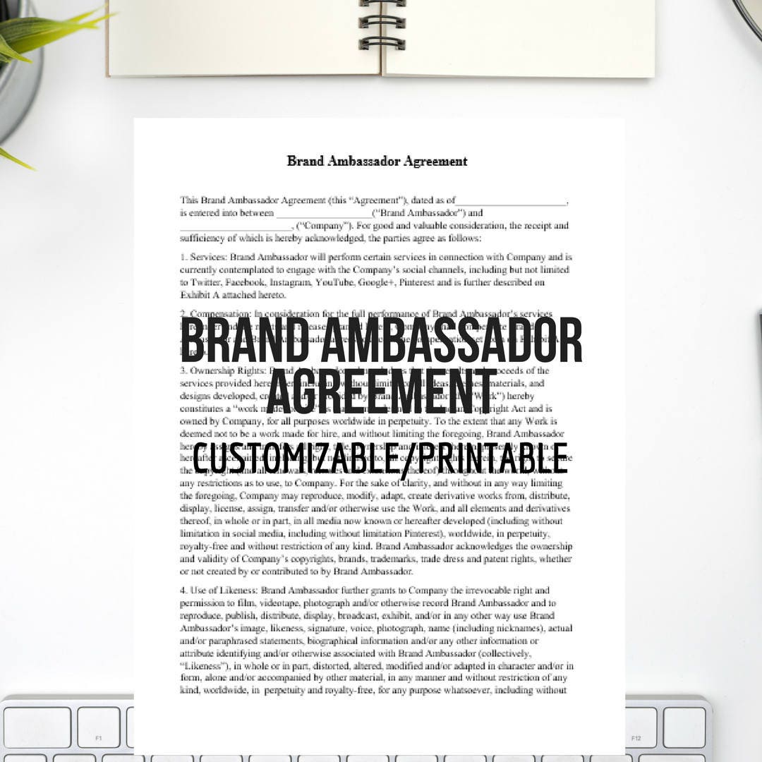 brand-ambassador-agreement-template