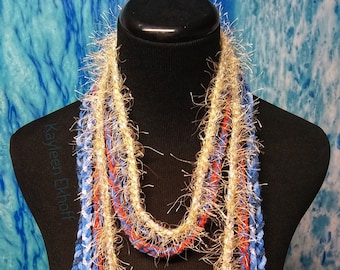 Mermaid costume, mermaid costume accessories, mermaid scarf, mermaid wrap,