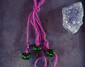 Witch bells, protection charm, door bells, bee bells, witch bells for door