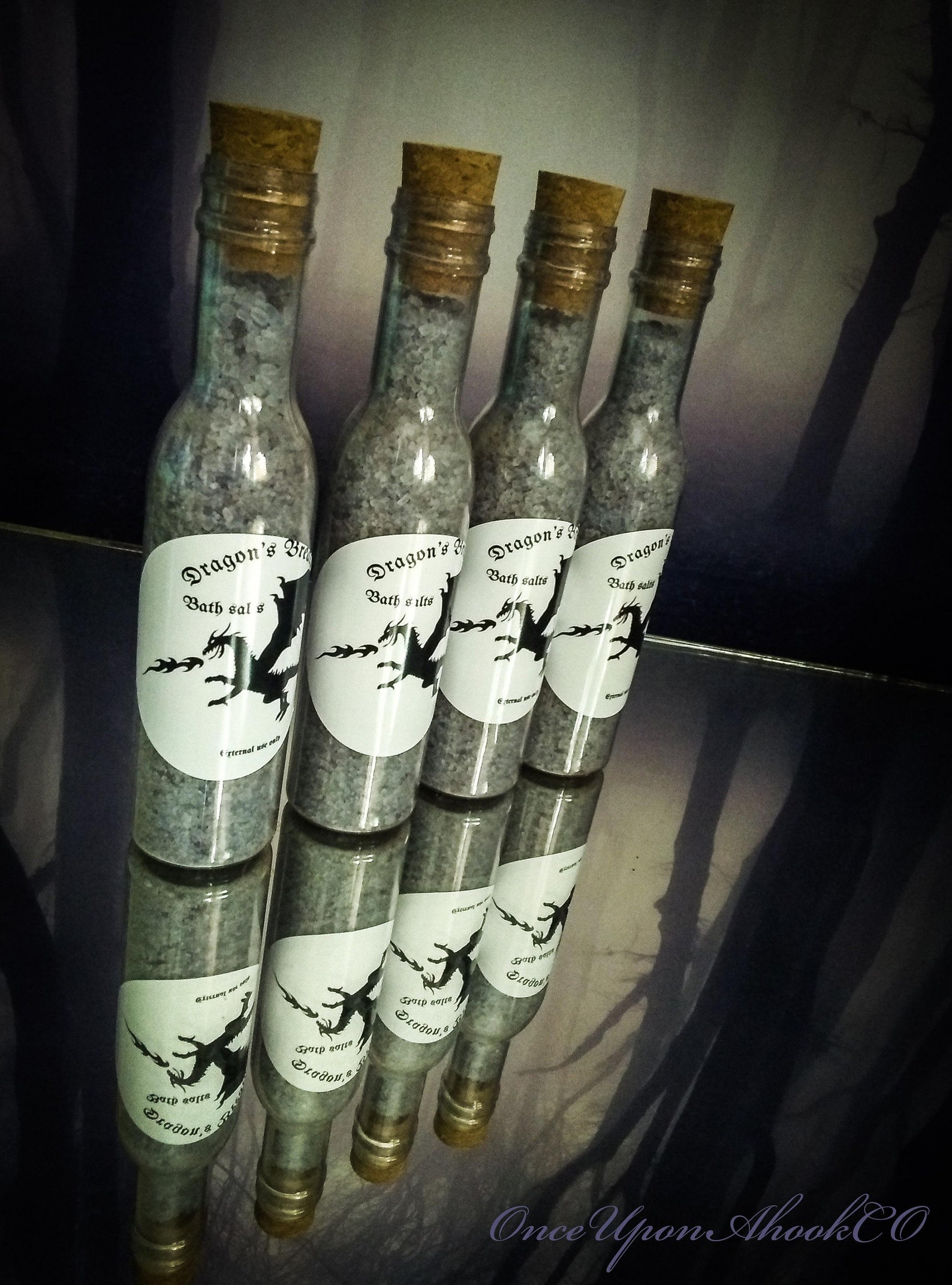 Dragons breath bath salts dragon gifts Christmas gifts Etsy