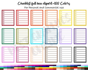 To Do List Clipart Etsy To Do List Clipart Etsy