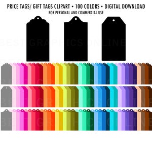 300 Price Tags Clipart Set, Price Tags Printable Stickers, Price Tag Graphics, Luggage Tags Clipart, Label Clipart, Labels Clipart Set