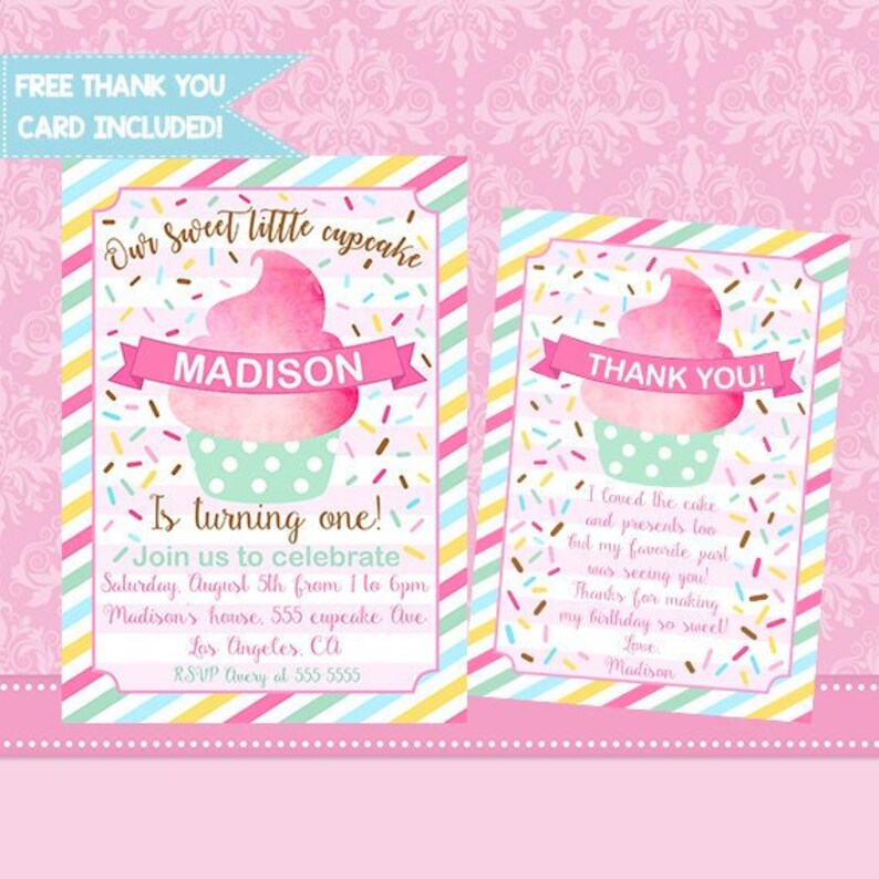 Candyland Invitations Candy Land Birthday Invitation Candy Etsy
