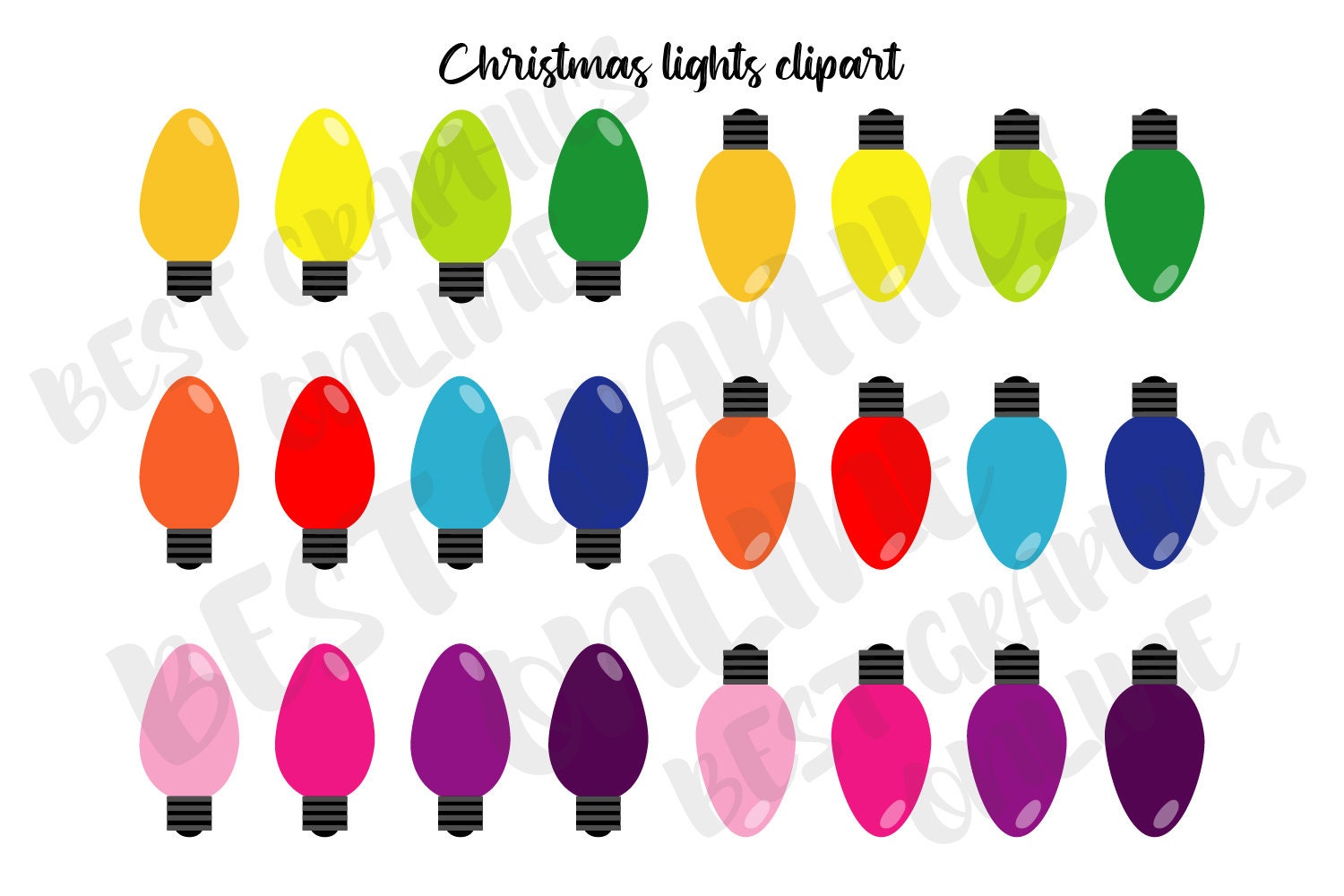 Christmas Tree Lights Clipart ubicaciondepersonas.cdmx.gob.mx