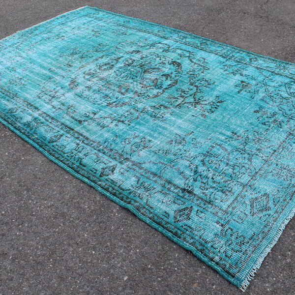 Turquoise Rug - Etsy