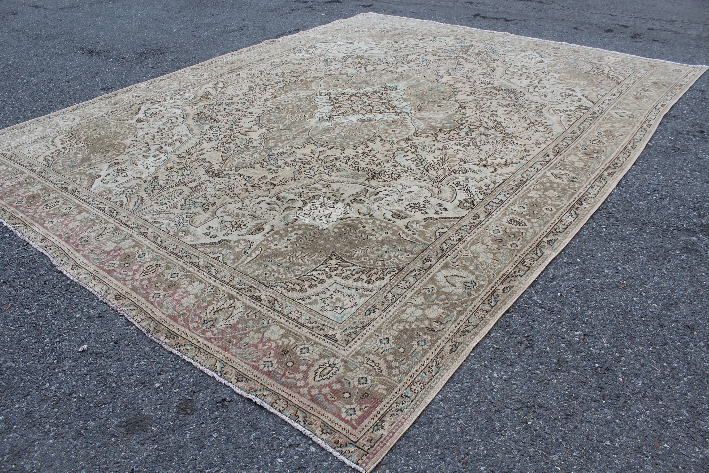 12x10 Turkish Oversize Rug Vintage Handmade Oushak Area Rug Etsy.de