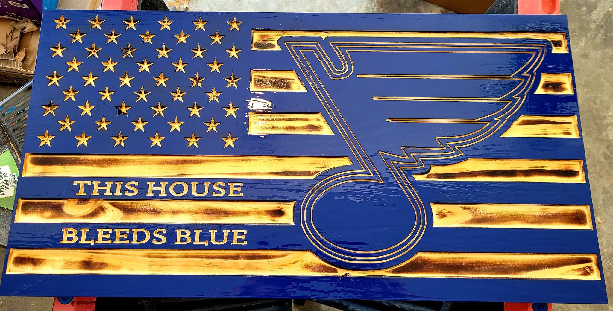 St. Louis Blues Flag - State Street Products