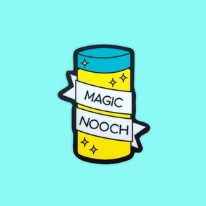 Magic Nooch Vinyl Sticker | Nutritional Yeast | Waterproof | Vegan | Animal Rights