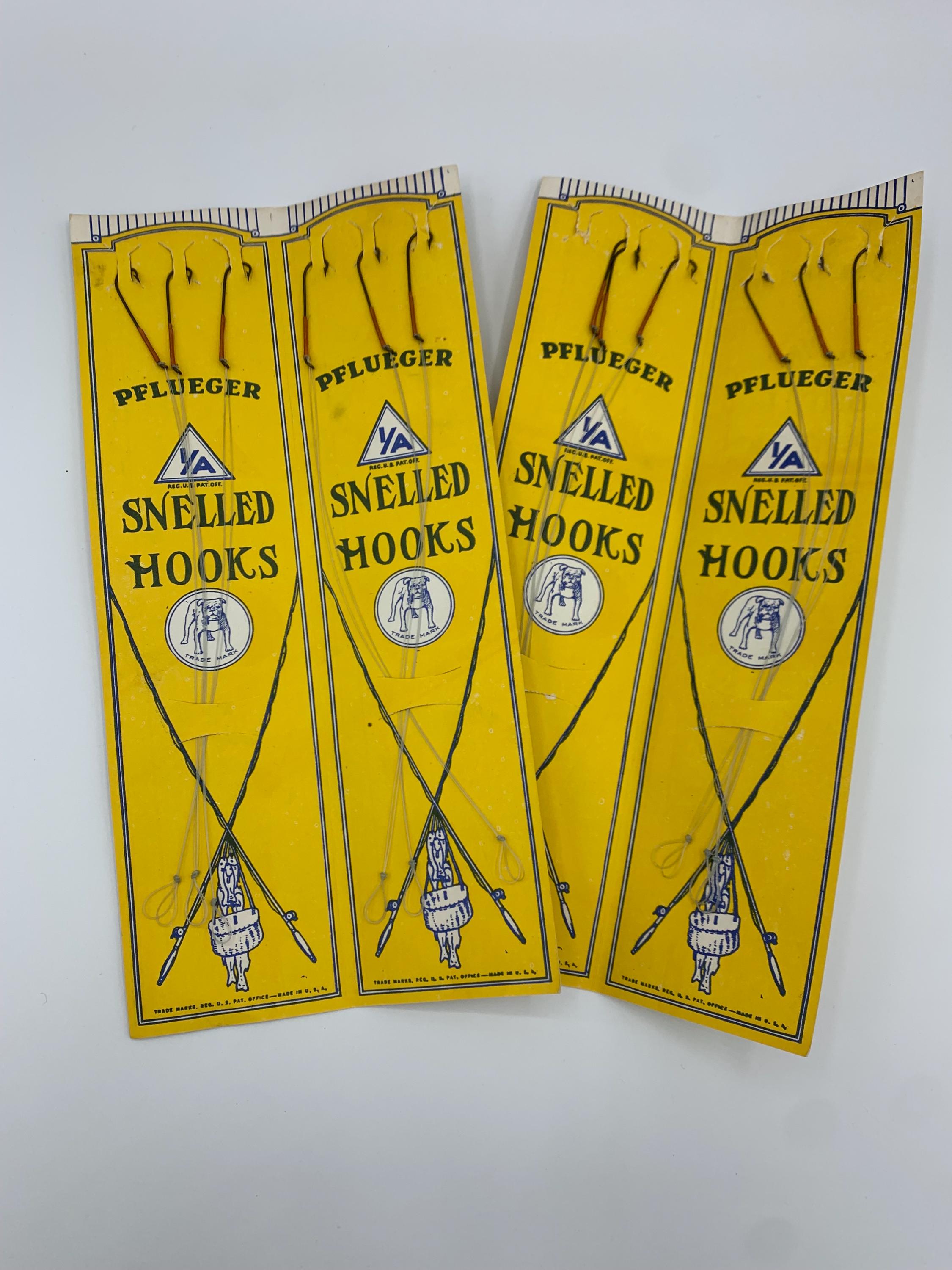 Lot of Vintage Snelled Fish Hook Books - Pflueger, Allcock's, Varco Lot of Vintage Snelled Fish Hook Books - Pflueger, Allcock's, Varco