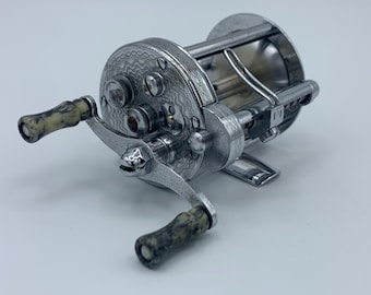 Vintage Zebco Omega 144XL Triggerspin Reel, Made in USA Zebco, Has
