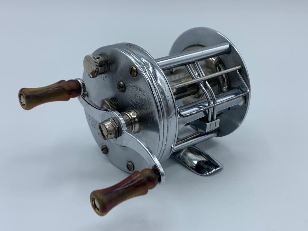 ΛSOUTH BEND No.400 ANTI-BACK-LASH　希少　OLD　ビンテージ　オールド　ダイレクトリール　サウスベンド Vintage South Bend No. 400 Anti-back-lash Model D Fishing