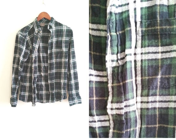 green flannel jacket