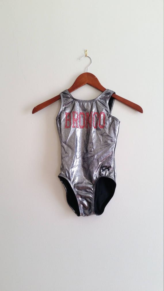 silver leotard
