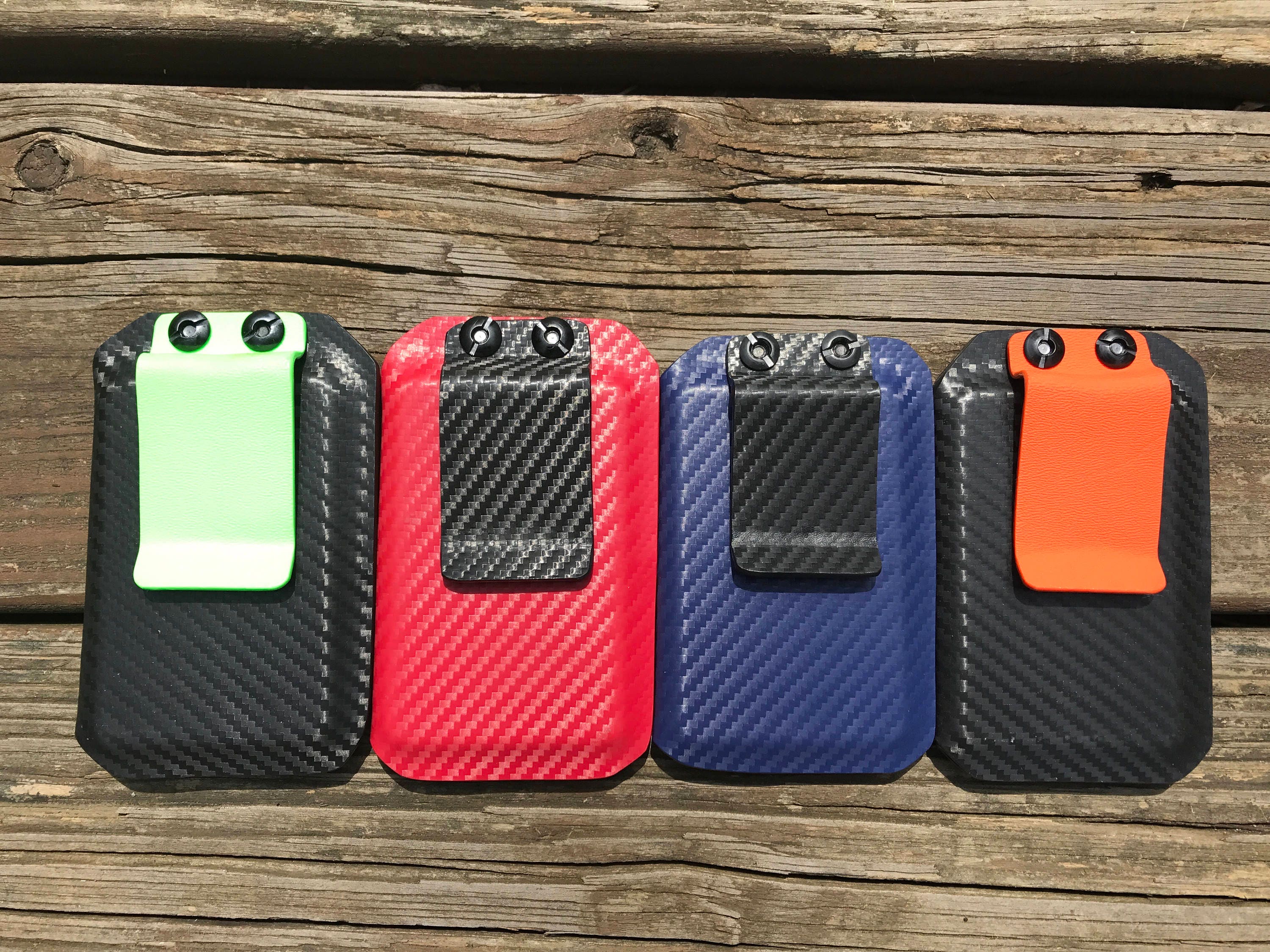 Carbon Fiber Kydex Wallet Etsy