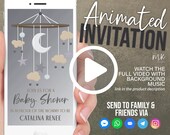 Baby Shower Video Invitation, Baby Shower E-vite, Baby Shower Video Invitation, Baby Shower Invitation,Baby Shower, Gender Reveal Invitation