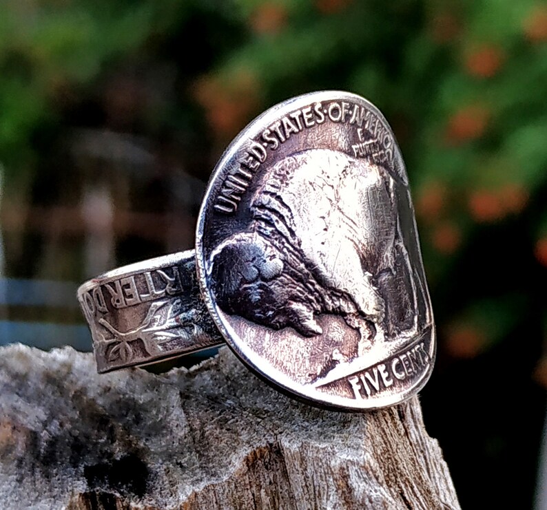 Buffalo Ring US Jewelry Ring For Men Ring For Father Ring Etsy