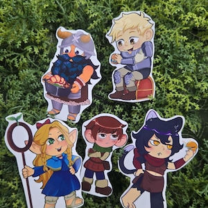 Dungeon Meshi || The Crew Stickers