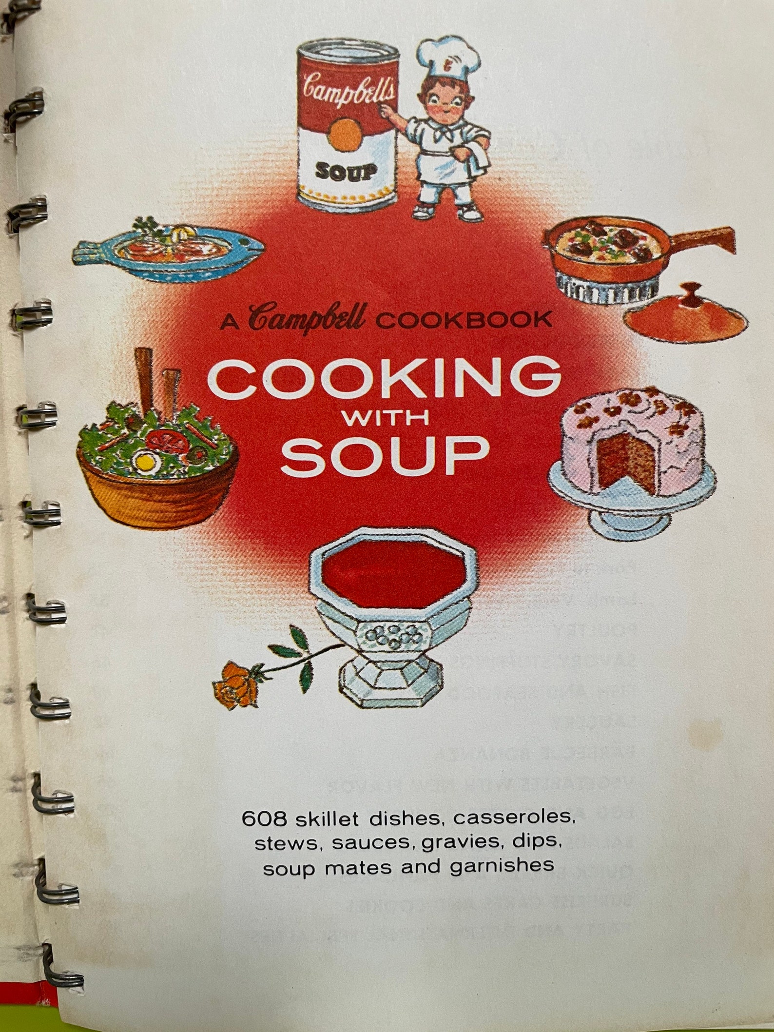 Vintage 1960s A Campbell Cookbook Cooking With Soup 1st Etsy