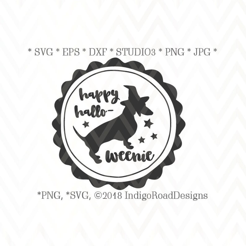 Download Happy Halloweenie Svg Halloween Svg Dachshund Svg Dog Svg ...